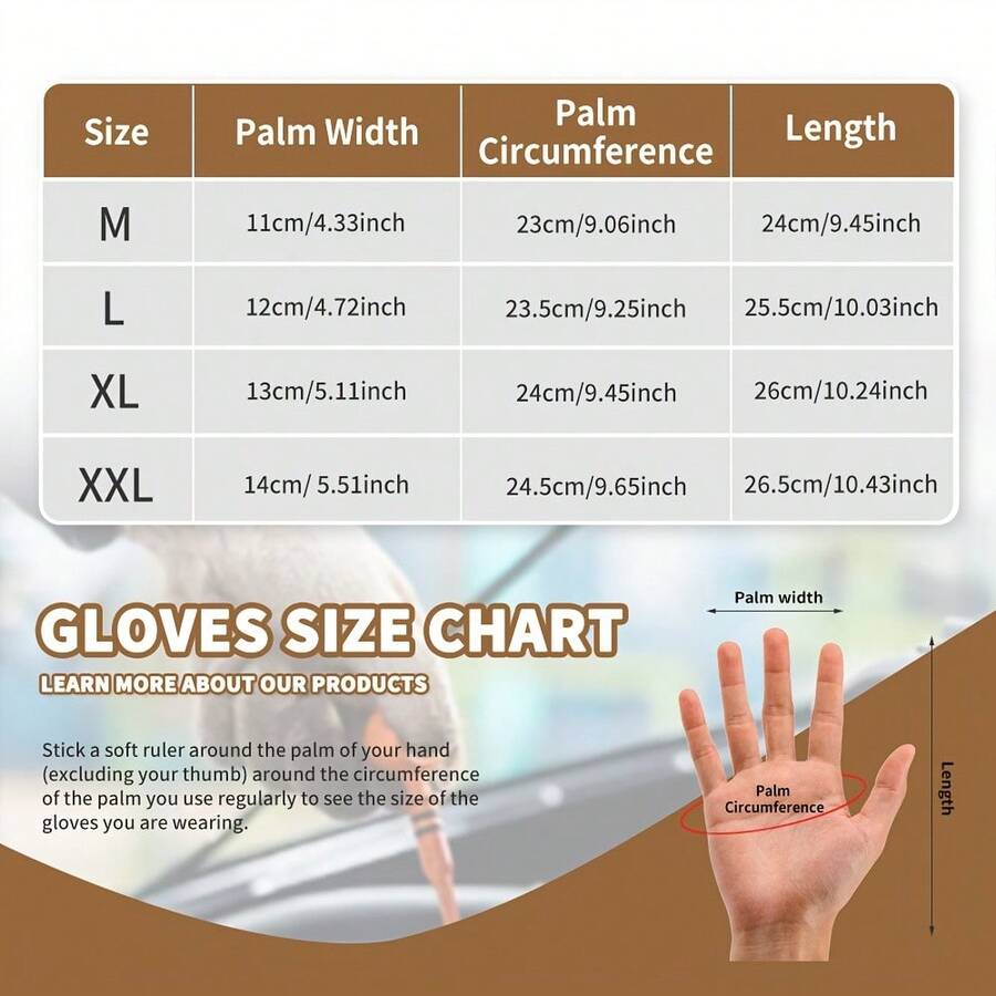 Two Pairs Of Brown Leather Glo - Work Glove Impact recensione e prezzo