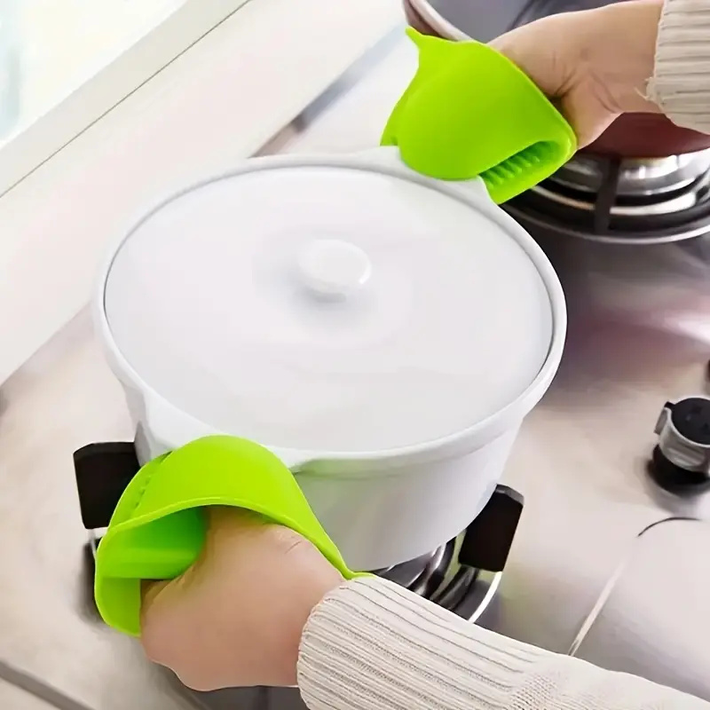 2Pcs Silicone Pot Holder Glove - Oven Mitt Silicone recensione e prezzo
