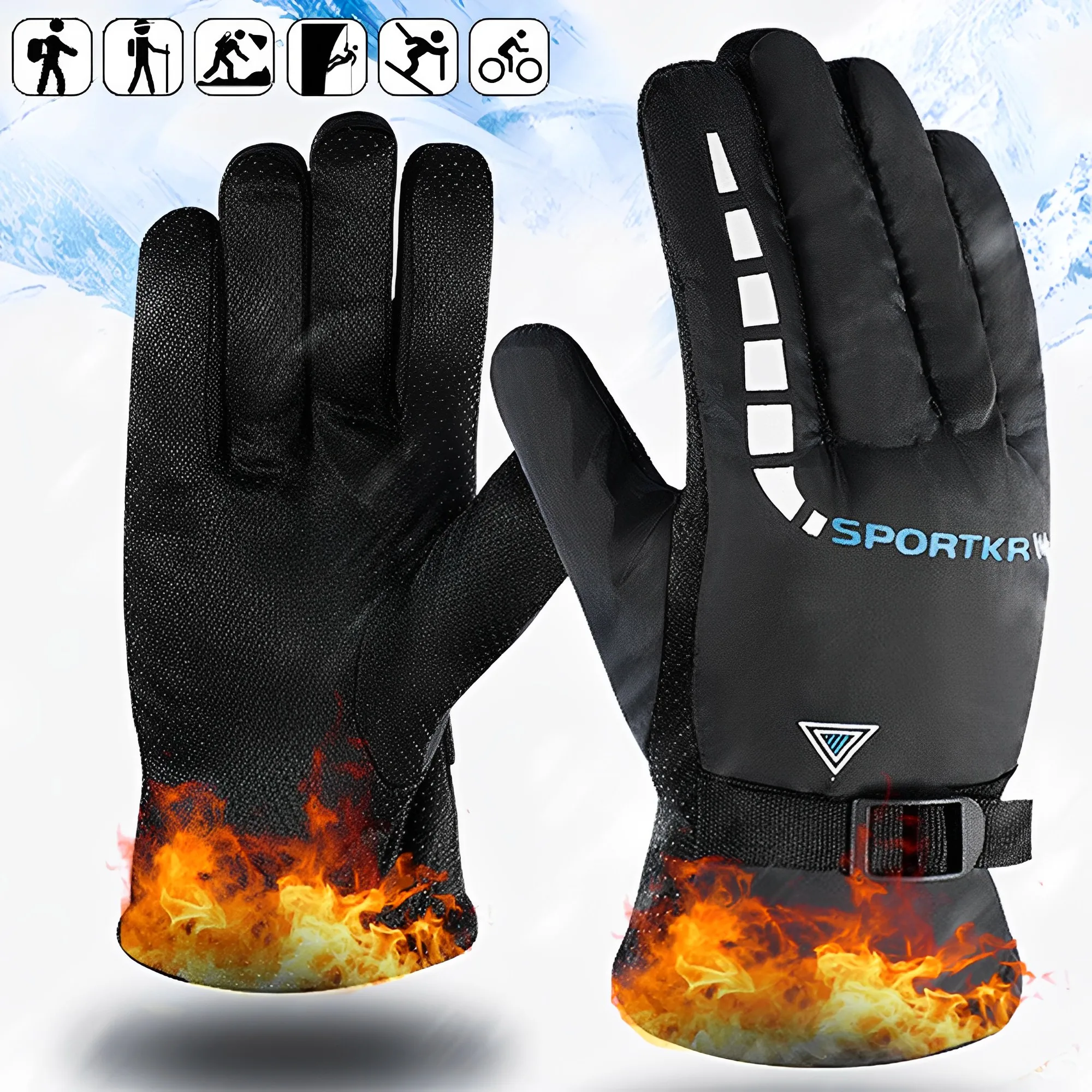 Motorcycle Cycling Gloves Warm - Gardening Glove Waterproof recensione e prezzo