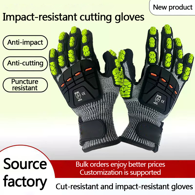HPPE anti-cutting gloves, TPR  - Cut Resistant Glove recensione e prezzo
