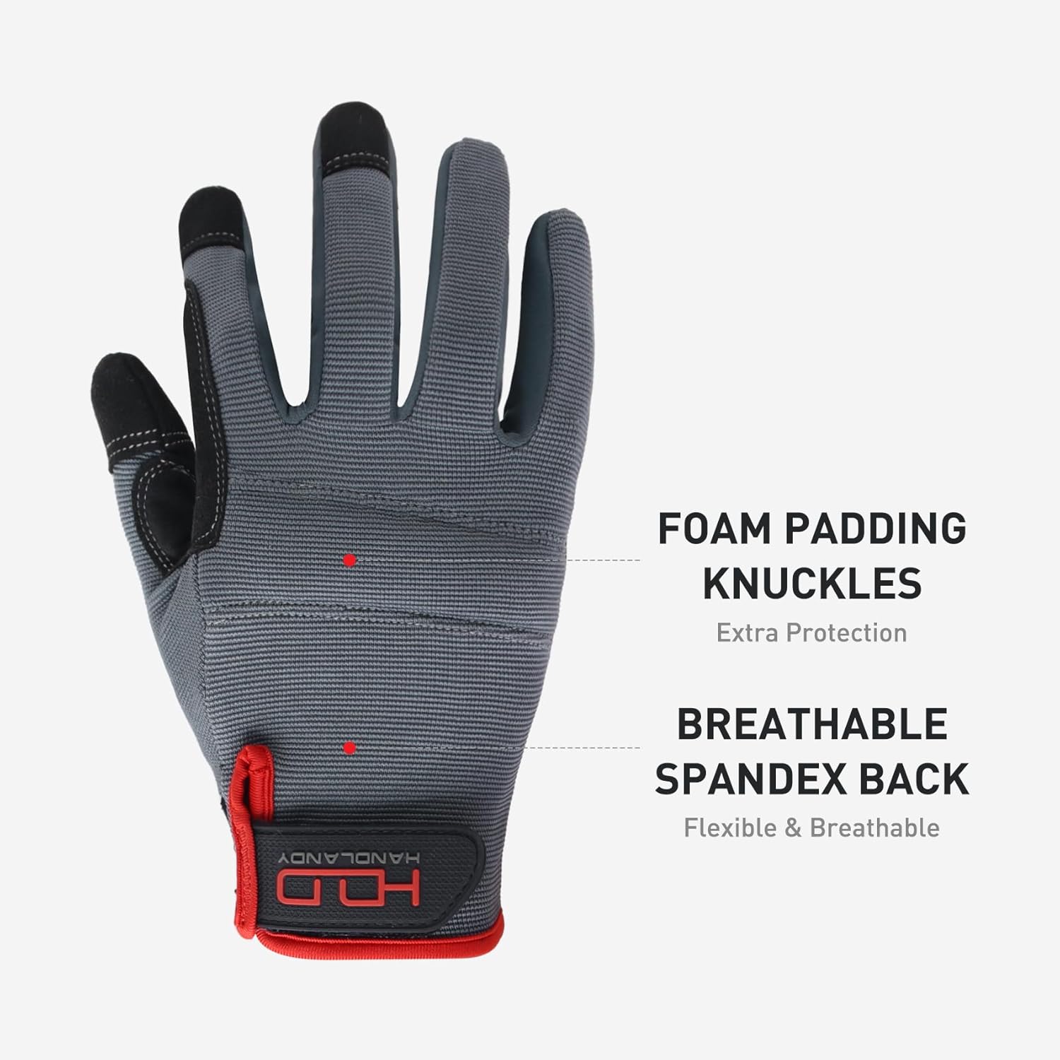 Anti-Vibration Gloves Work for - Work Glove Impact recensione e prezzo