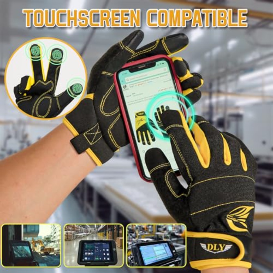 DLY Heavy Duty Work Gloves, Im - Work Glove Impact recensione e prezzo