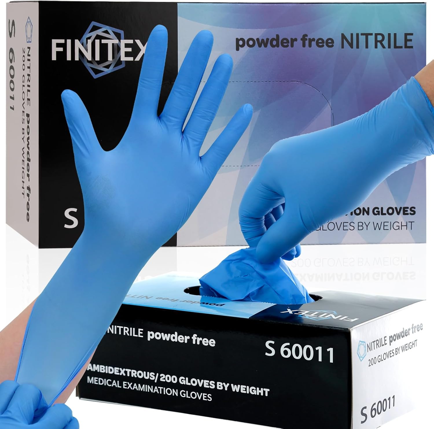 Blue Nitrile Exam Gloves - 200 - Exam Glove Nitrile recensione e prezzo