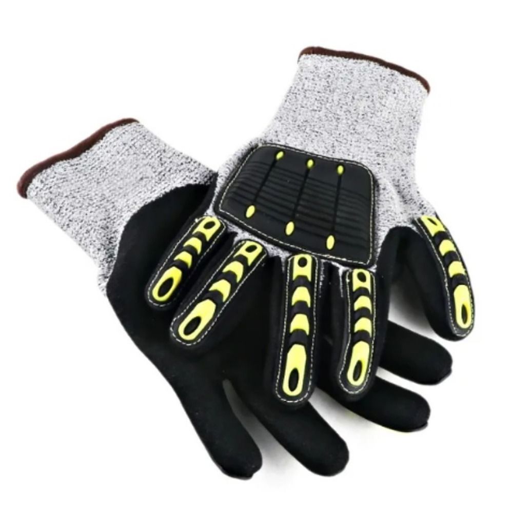 1Pair Anti-vibration Protectio - Nitrile Mechanic Glove recensione e prezzo