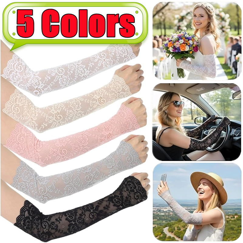 New 1Pair Sexy Lace Hollow-Out - Fingerless Glove Knit recensione e prezzo