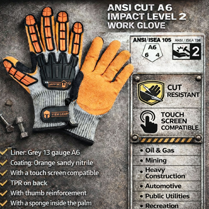 NMSafety Anti-Vibration Cut-Re - Nitrile Mechanic Glove recensione e prezzo