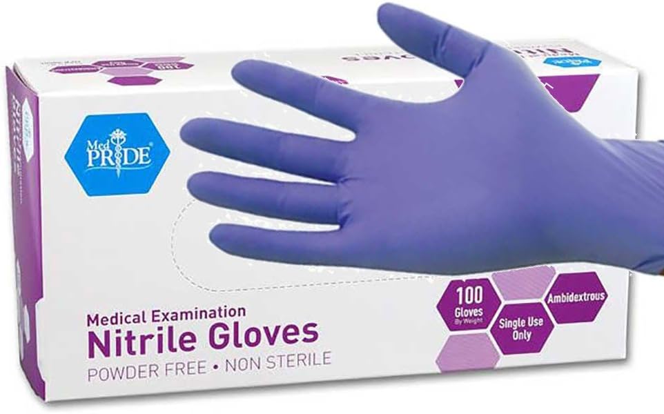 Powder-Free Nitrile Exam Glove - Exam Glove Nitrile recensione e prezzo