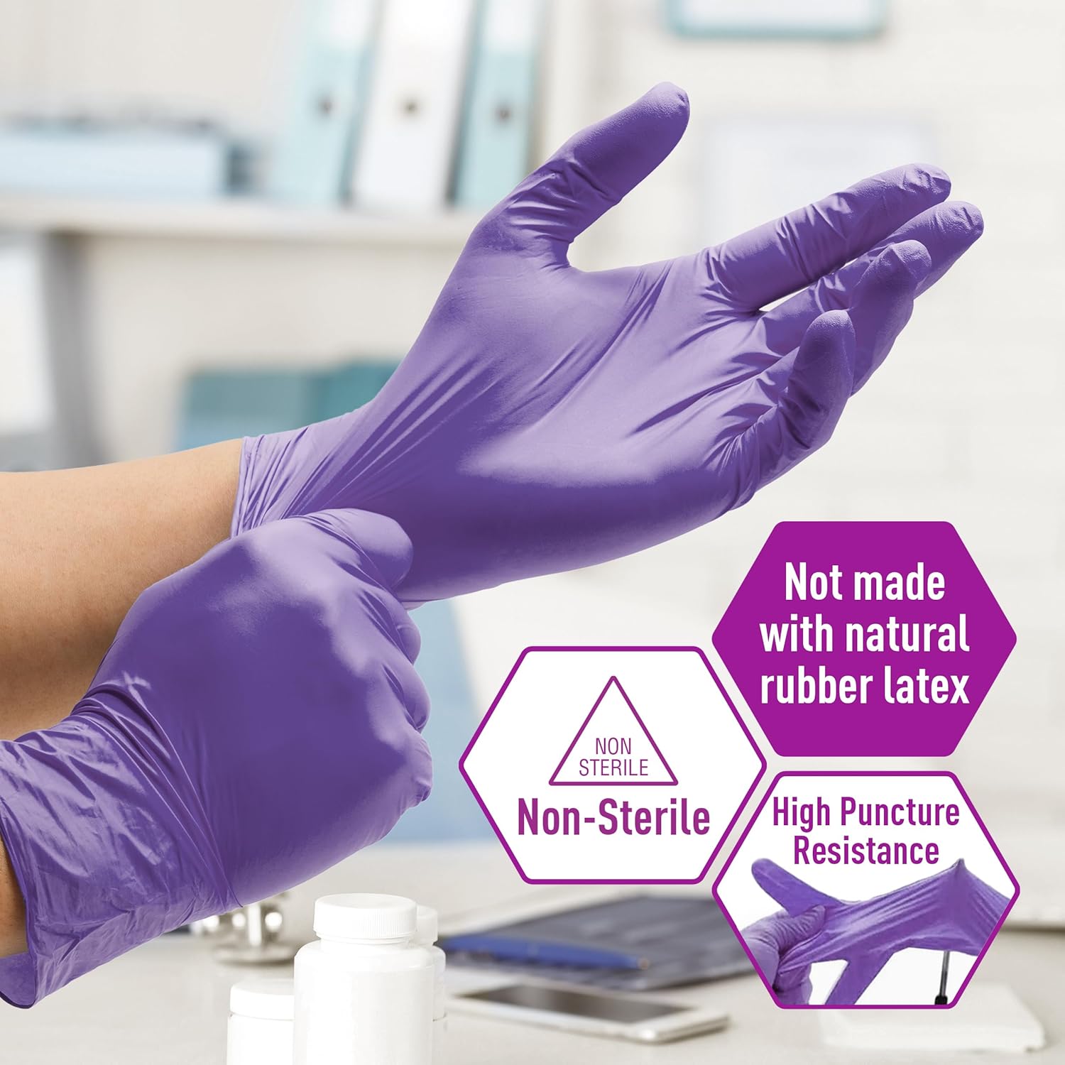 Powder-Free Nitrile Exam Glove - Exam Glove Nitrile recensione e prezzo