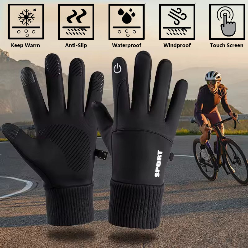 Black Winter Warm Full Fingers - Ski Glove Waterproof recensione e prezzo