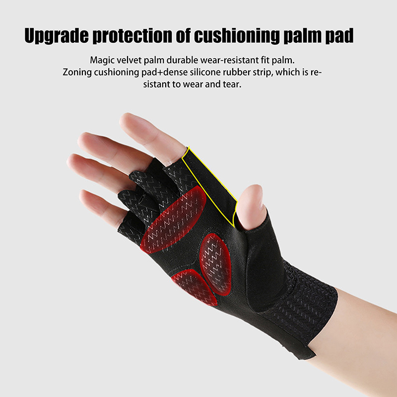 Summer Breathable Half Finger  - Cycling Glove Padded recensione e prezzo