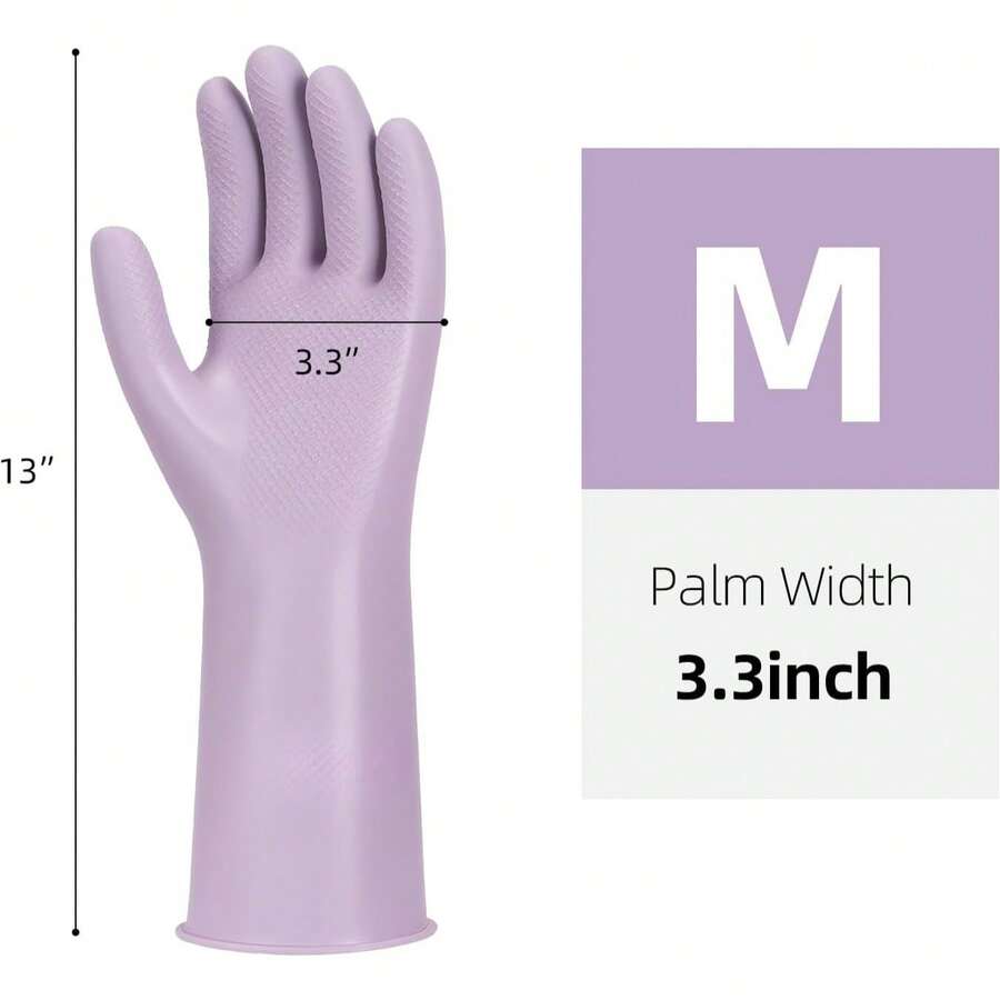 6 Pairs Rubber Cleaning Gloves - Dish Glove Rubber recensione e prezzo