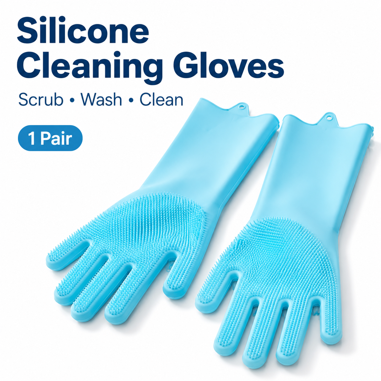 1 Pair Silicone Cleaning Glove - Dish Glove Rubber recensione e prezzo