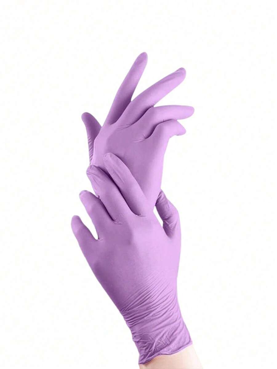 100/50/4pcs Disposable Purple  - Latex Disposable Glove recensione e prezzo