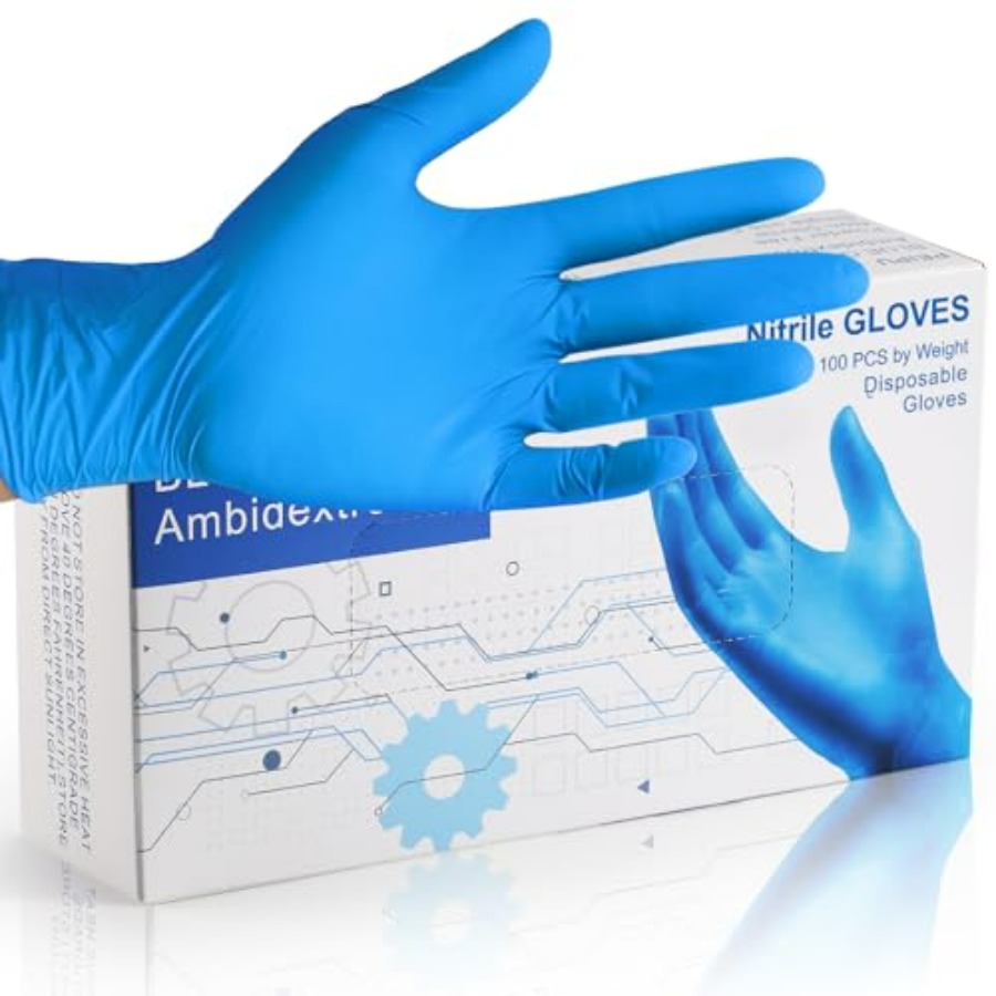 PEIPU Nitrile Disposable Glove - Rubber Glove Cleaning recensione e prezzo