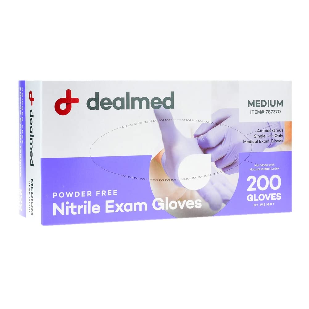 Nitrile Medical Exam Gloves, D - Exam Glove Nitrile recensione e prezzo