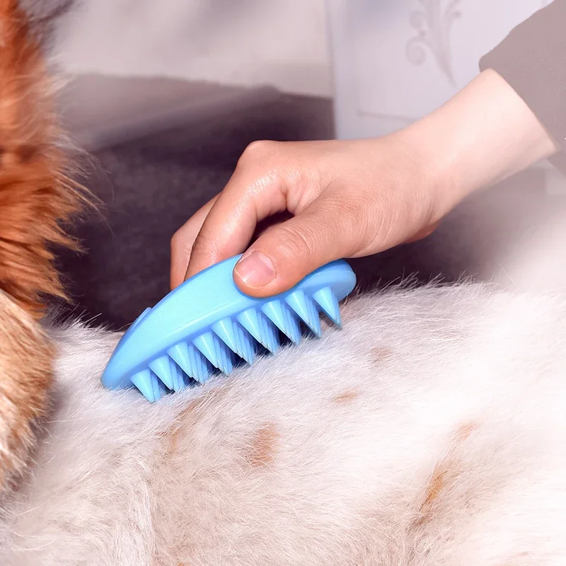 Pet Bath Brush Rubber Comb Hai - Rubber Glove Cleaning recensione e prezzo