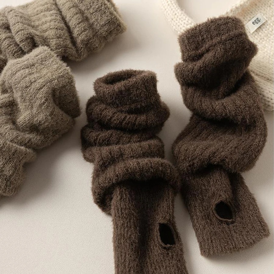 Winter Warm Long Sleeves Glove - Fingerless Glove Knit recensione e prezzo