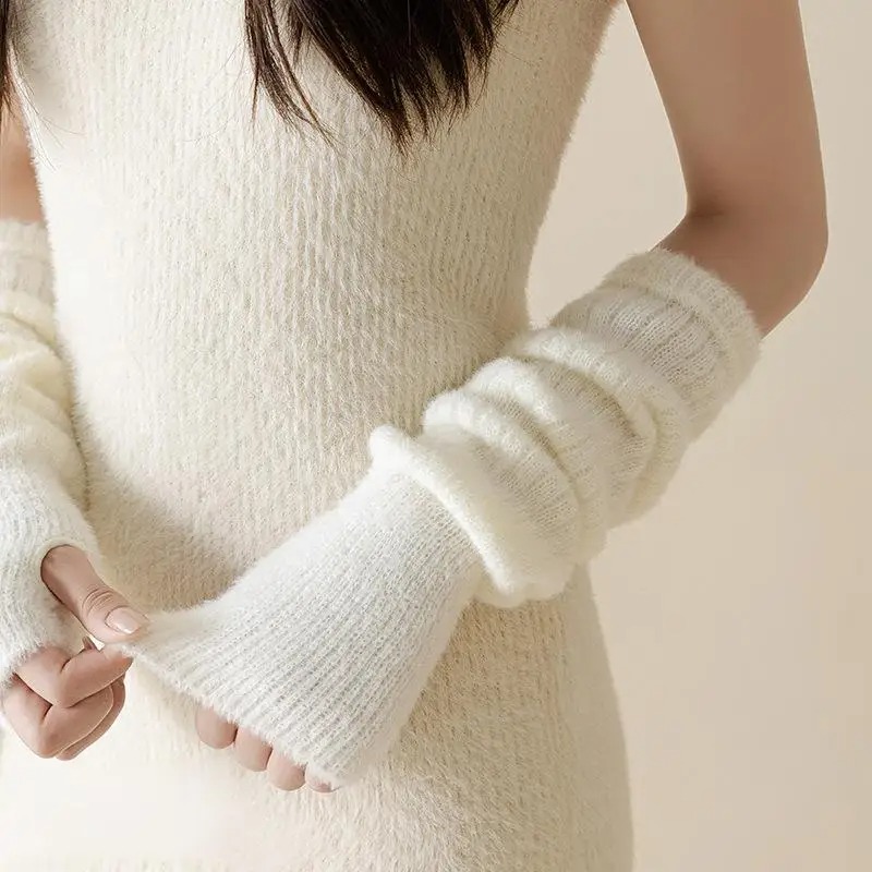 Winter Warm Long Sleeves Glove - Fingerless Glove Knit recensione e prezzo