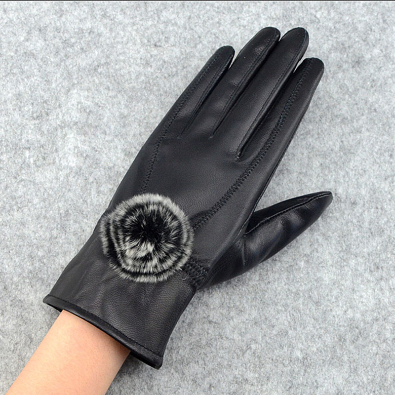 Women Winter Genuine Leather G - Wool Glove Lined recensione e prezzo