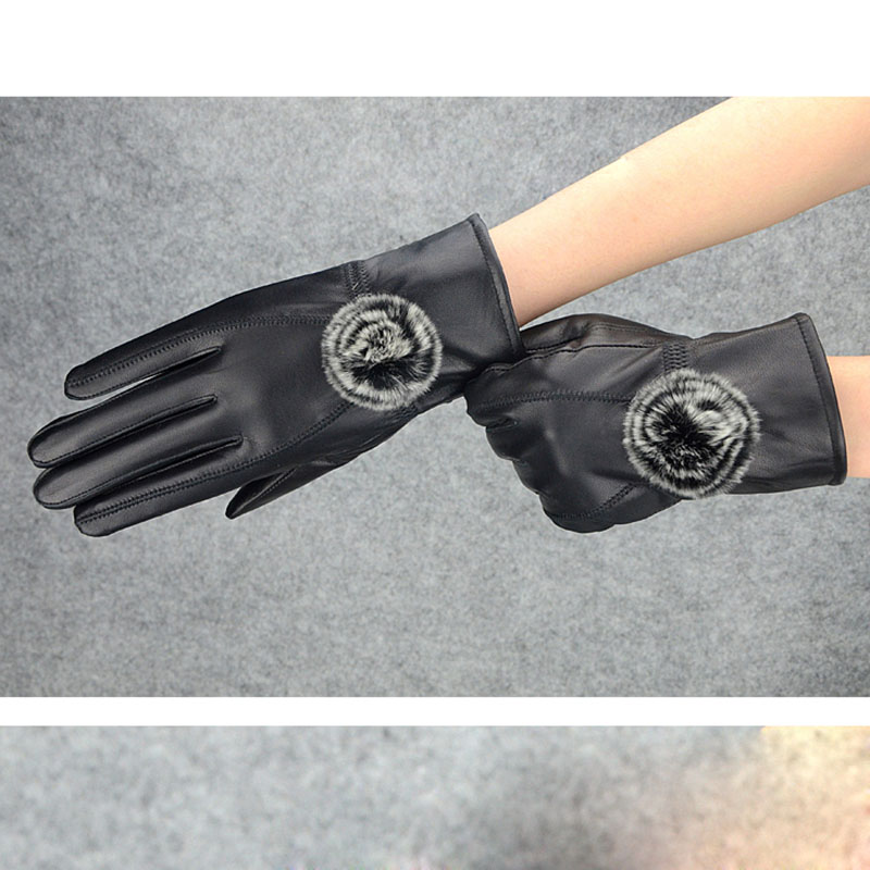 Women Winter Genuine Leather G - Wool Glove Lined recensione e prezzo