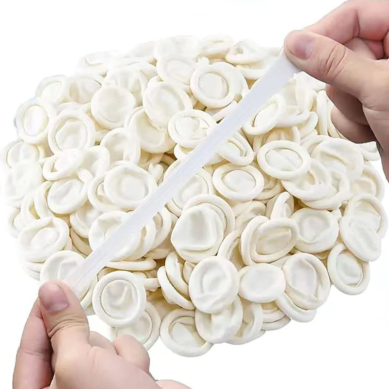 100PCS Disposable Finger Cover - Latex Disposable Glove recensione e prezzo