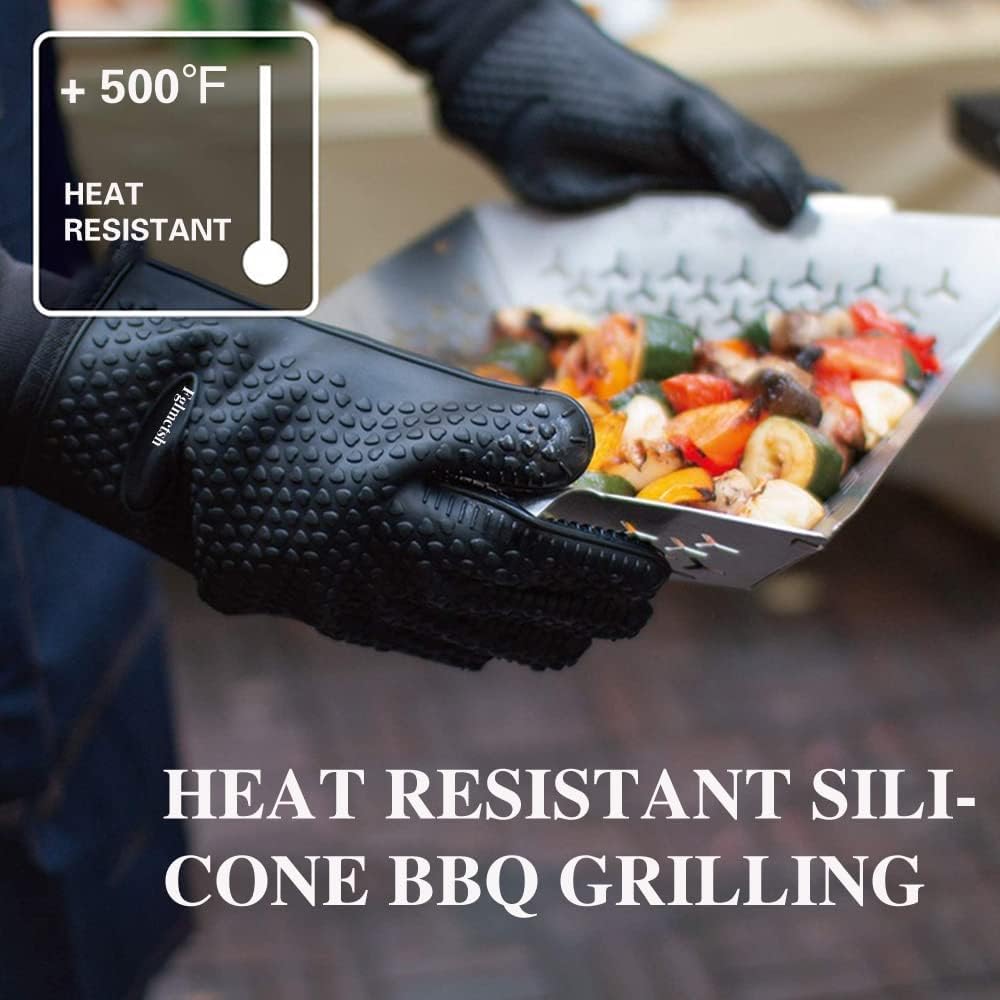 Silicone Oven Mitts, Heat Resi - Heat Resistant Glove recensione e prezzo