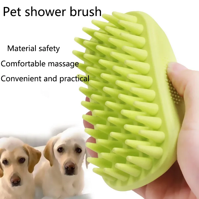Pet Bath Brush Rubber Comb Hai - Rubber Glove Cleaning recensione e prezzo