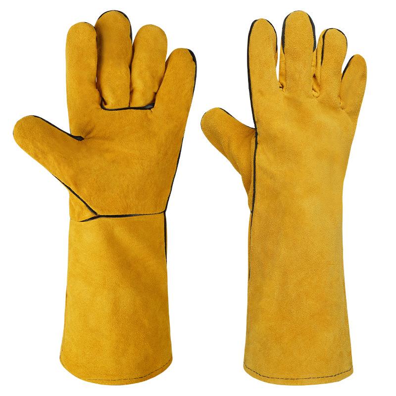 1 Pair 40Cm Welding Leather Gl - Cut Resistant Glove recensione e prezzo