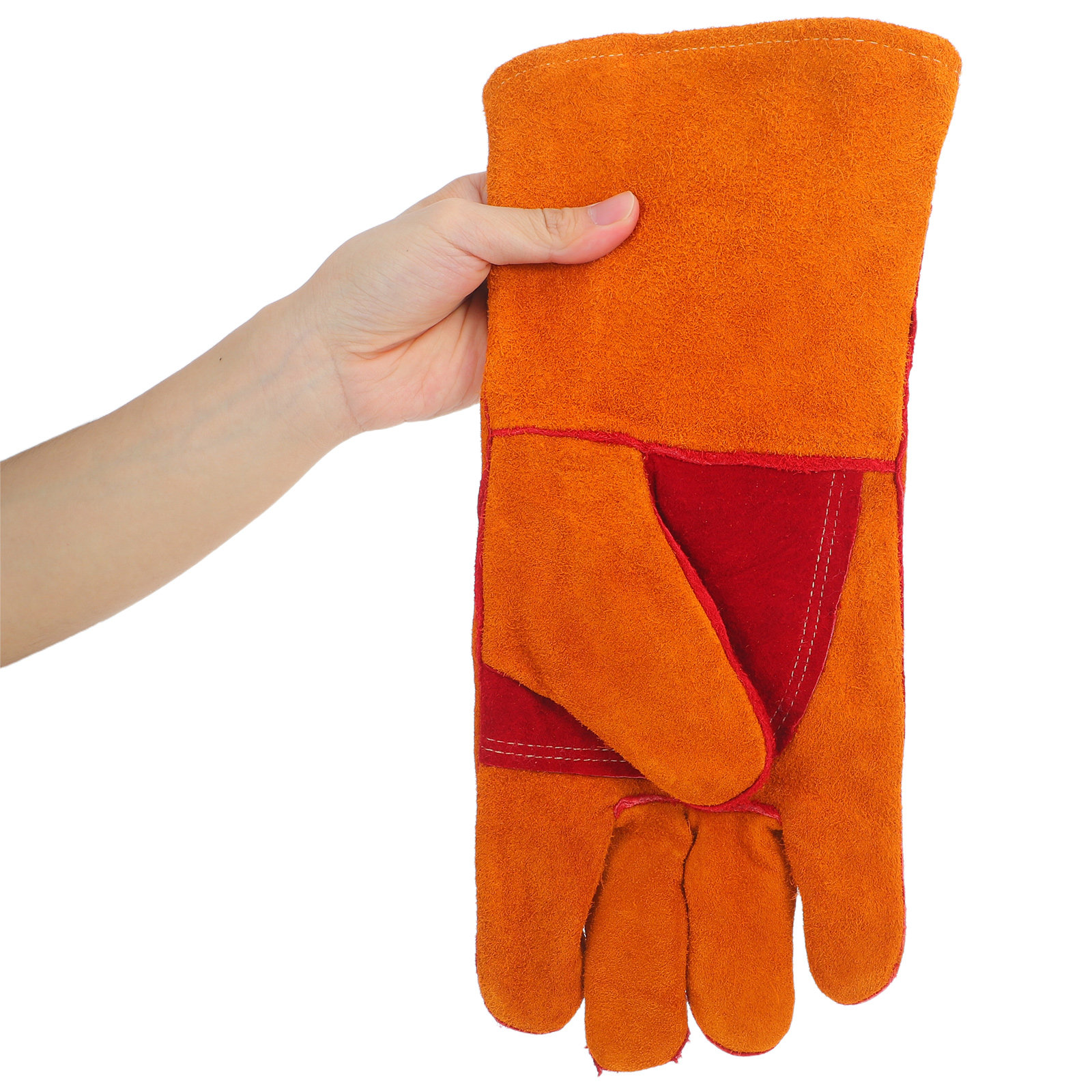 1Pair Welding Gloves Cowhide F - Heat Resistant Glove recensione e prezzo