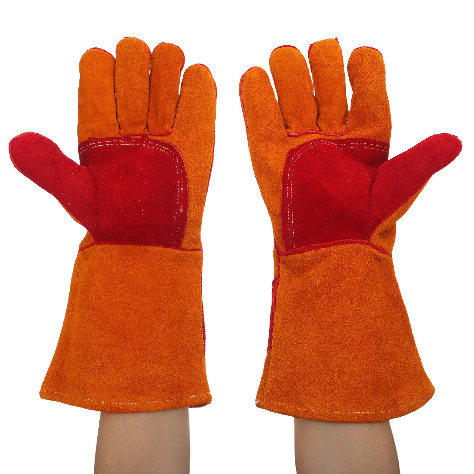 1Pair Welding Gloves Cowhide F - Heat Resistant Glove recensione e prezzo