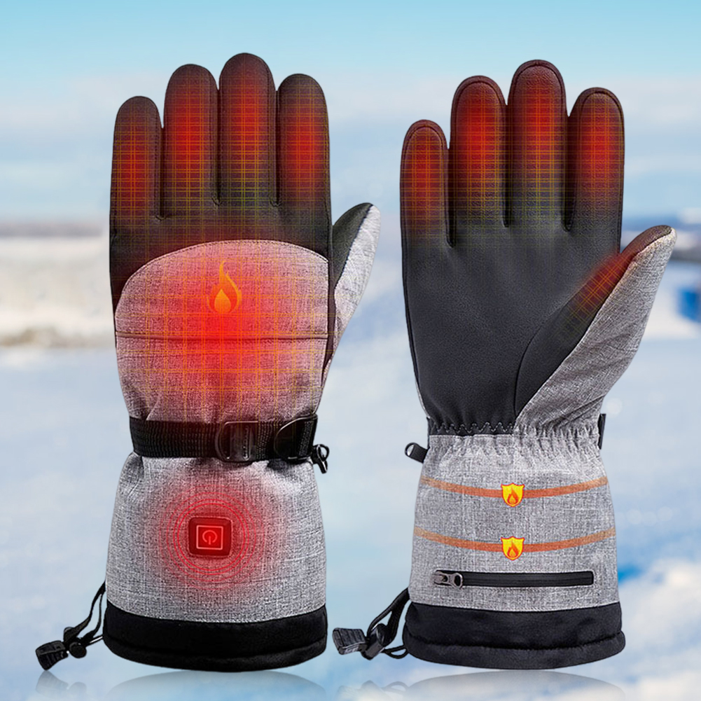 Electric Heated Gloves Men Wom - Ski Glove Waterproof recensione e prezzo