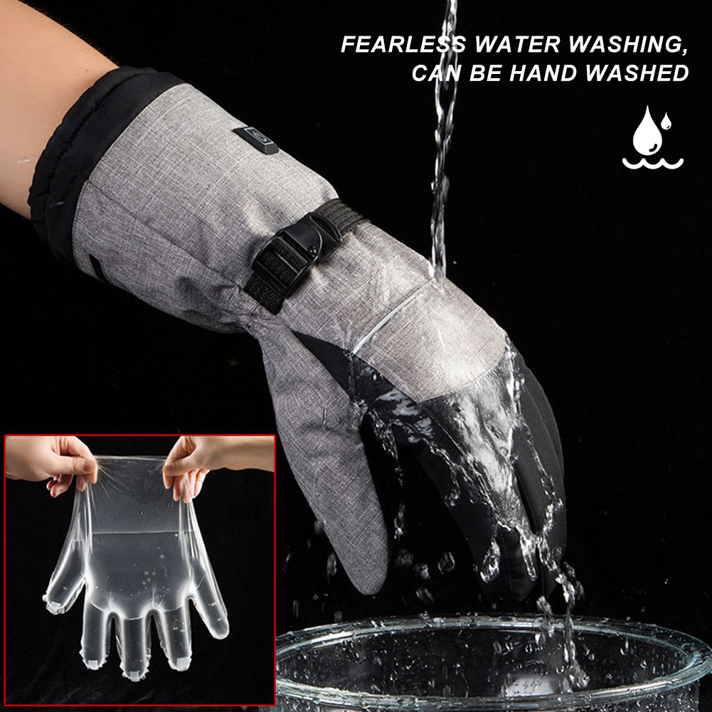 Electric Heated Gloves Men Wom - Ski Glove Waterproof recensione e prezzo