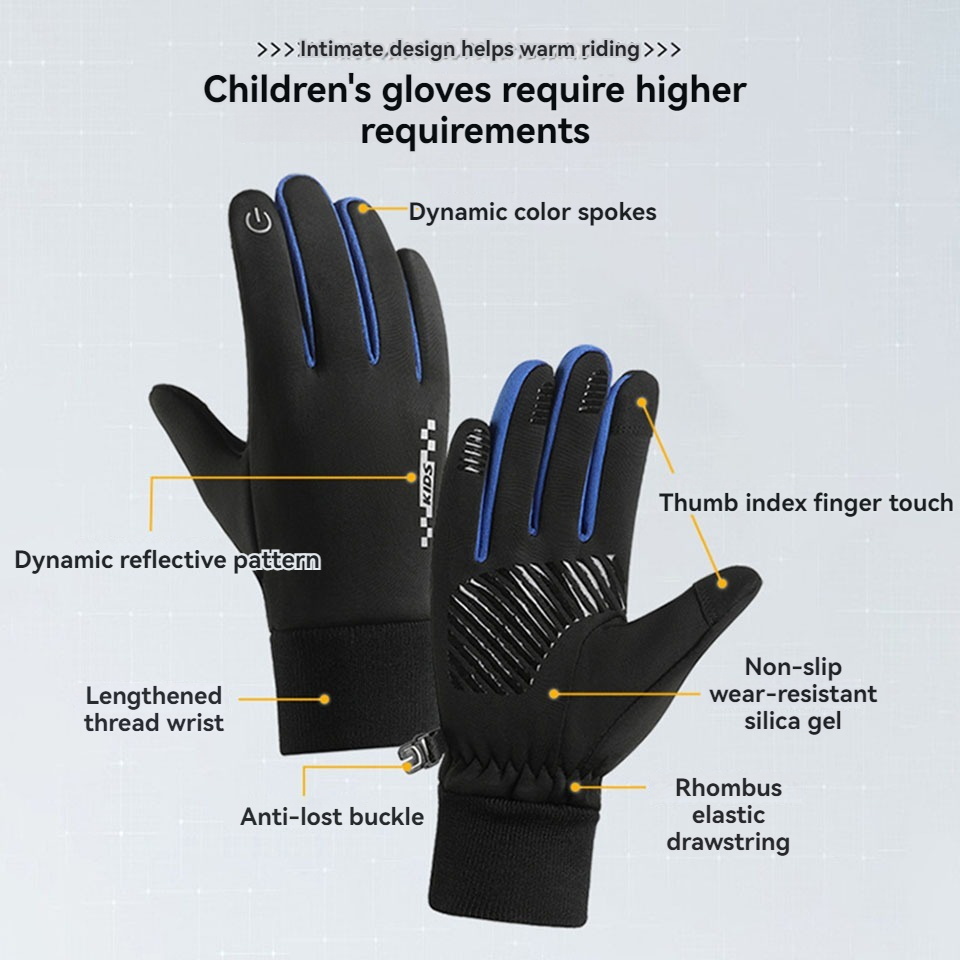 GTUBIKE Children's Gloves Touc - Ski Glove Waterproof recensione e prezzo