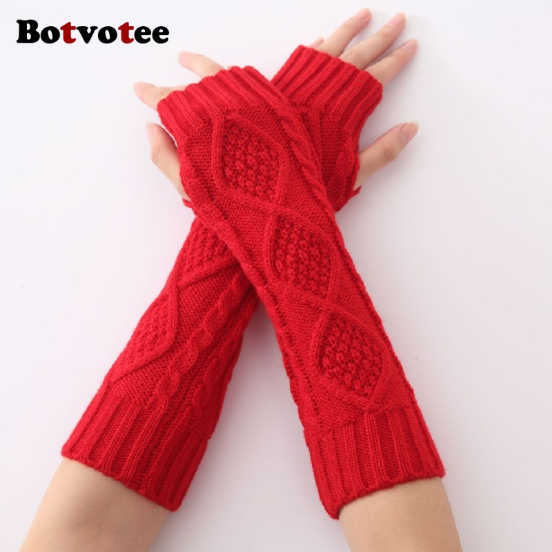 Botvotee Sleeves for Women Arm - Fingerless Glove Knit recensione e prezzo