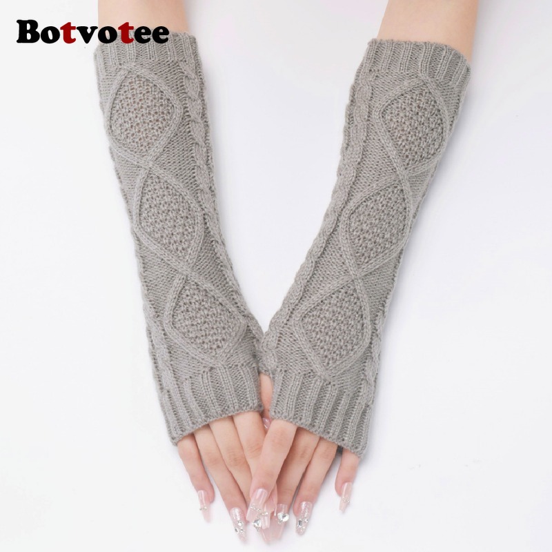 Botvotee Sleeves for Women Arm - Fingerless Glove Knit recensione e prezzo