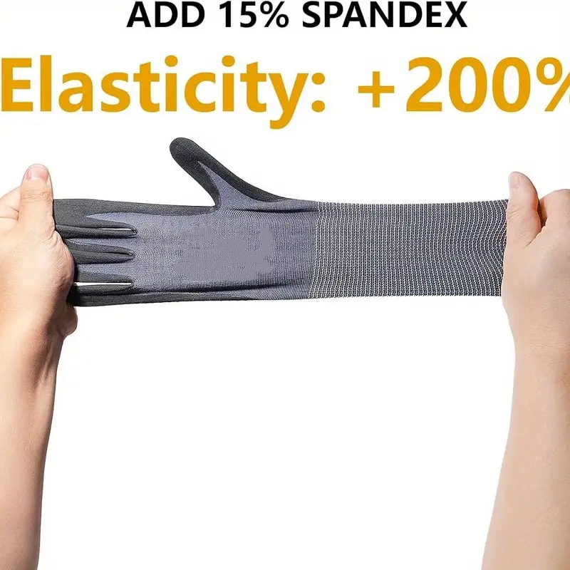 Micro-Foam Safety Work Gloves  - Nitrile Mechanic Glove recensione e prezzo