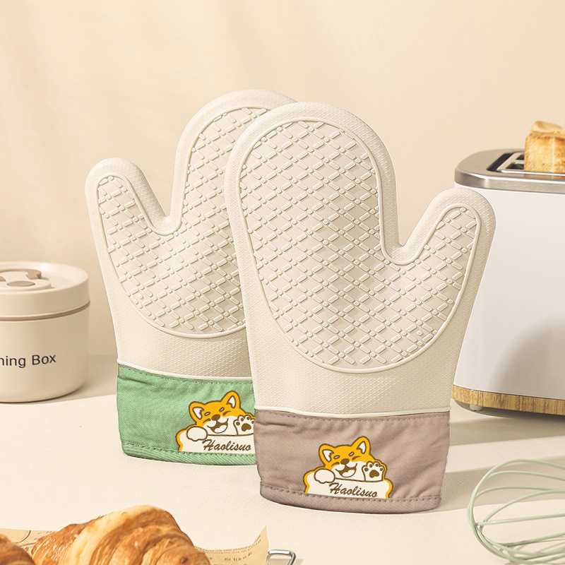 Heavy Duty Silicone Heat Resis - Oven Mitt Silicone recensione e prezzo