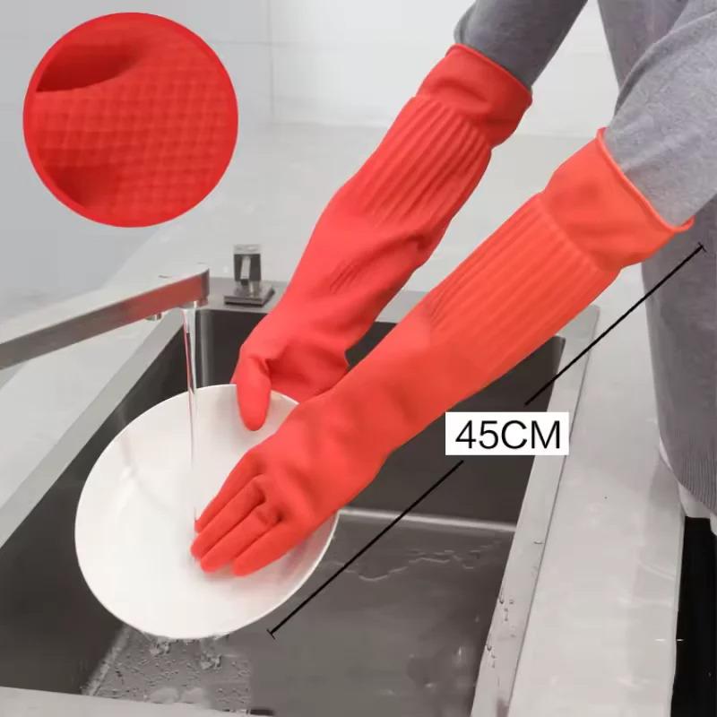 Long Reusable Rubber Dishwashi - Dish Glove Rubber recensione e prezzo