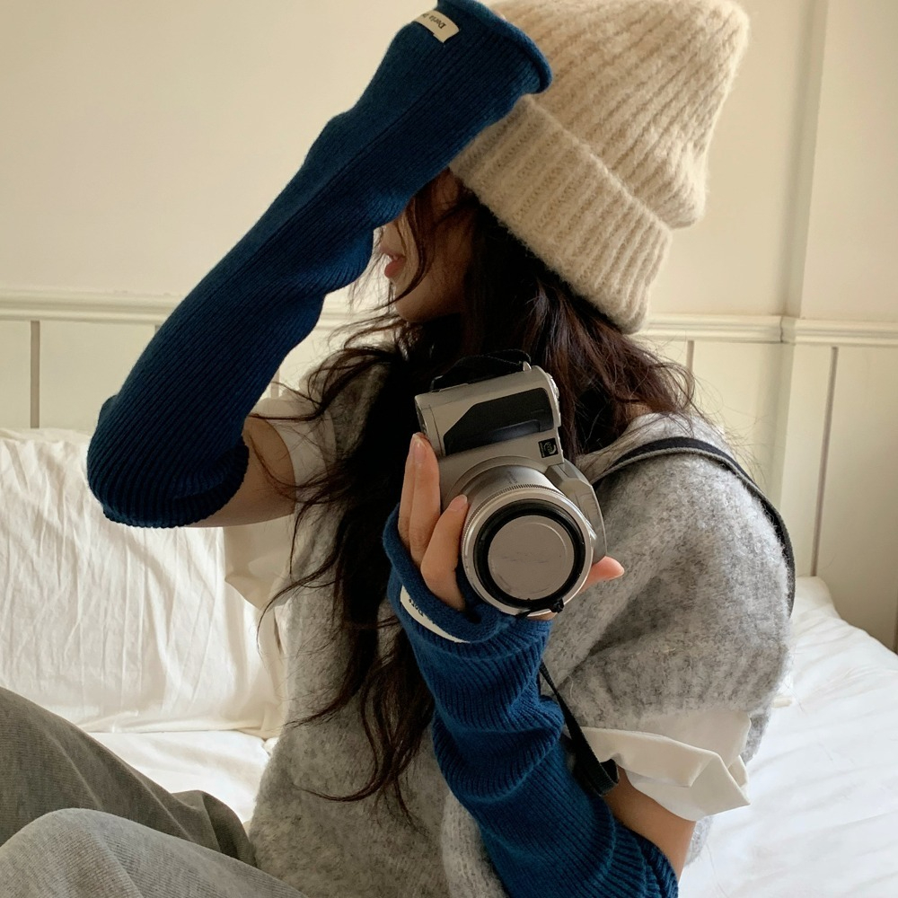 Korean Style Knitted Warm Slee - Fingerless Glove Knit recensione e prezzo