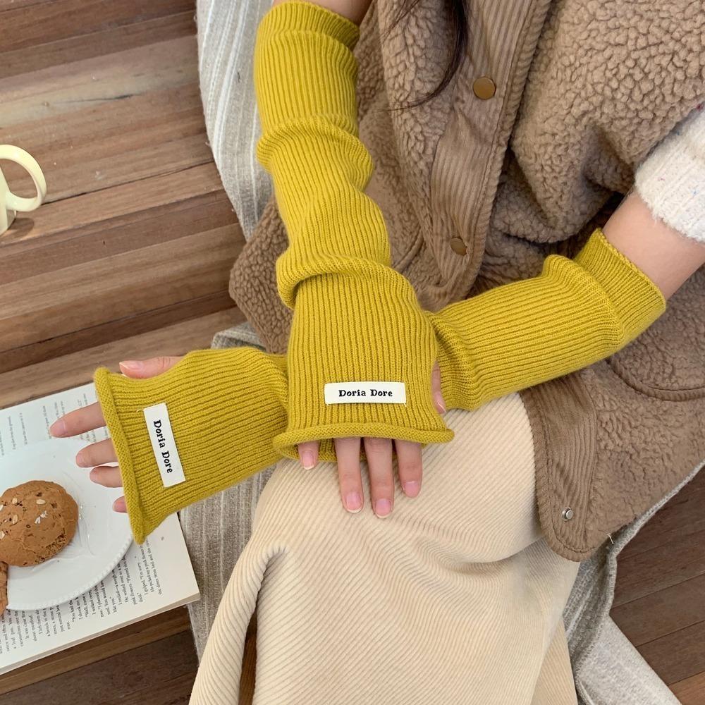 Korean Style Knitted Warm Slee - Fingerless Glove Knit recensione e prezzo