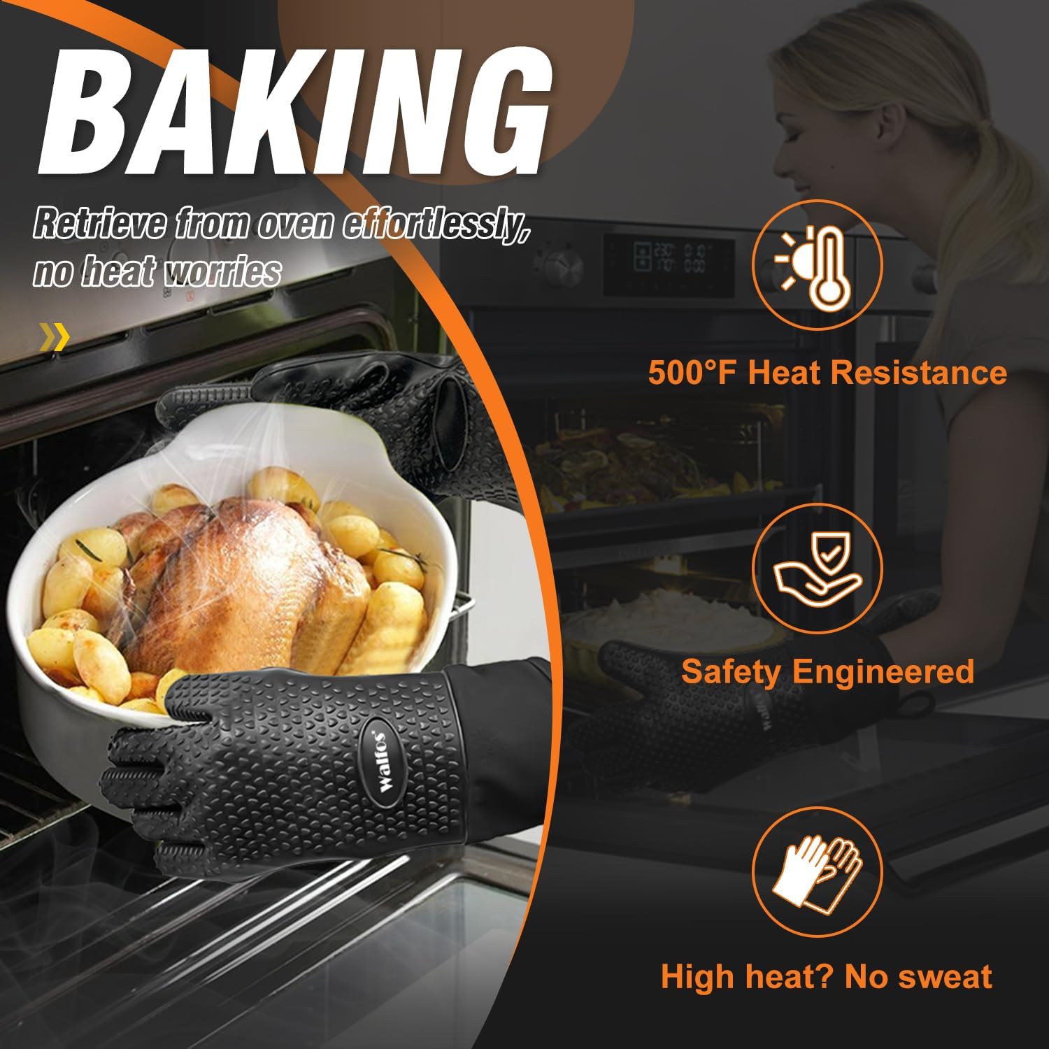 Heat Resistant Silicone BBQ Gl - Heat Resistant Glove recensione e prezzo