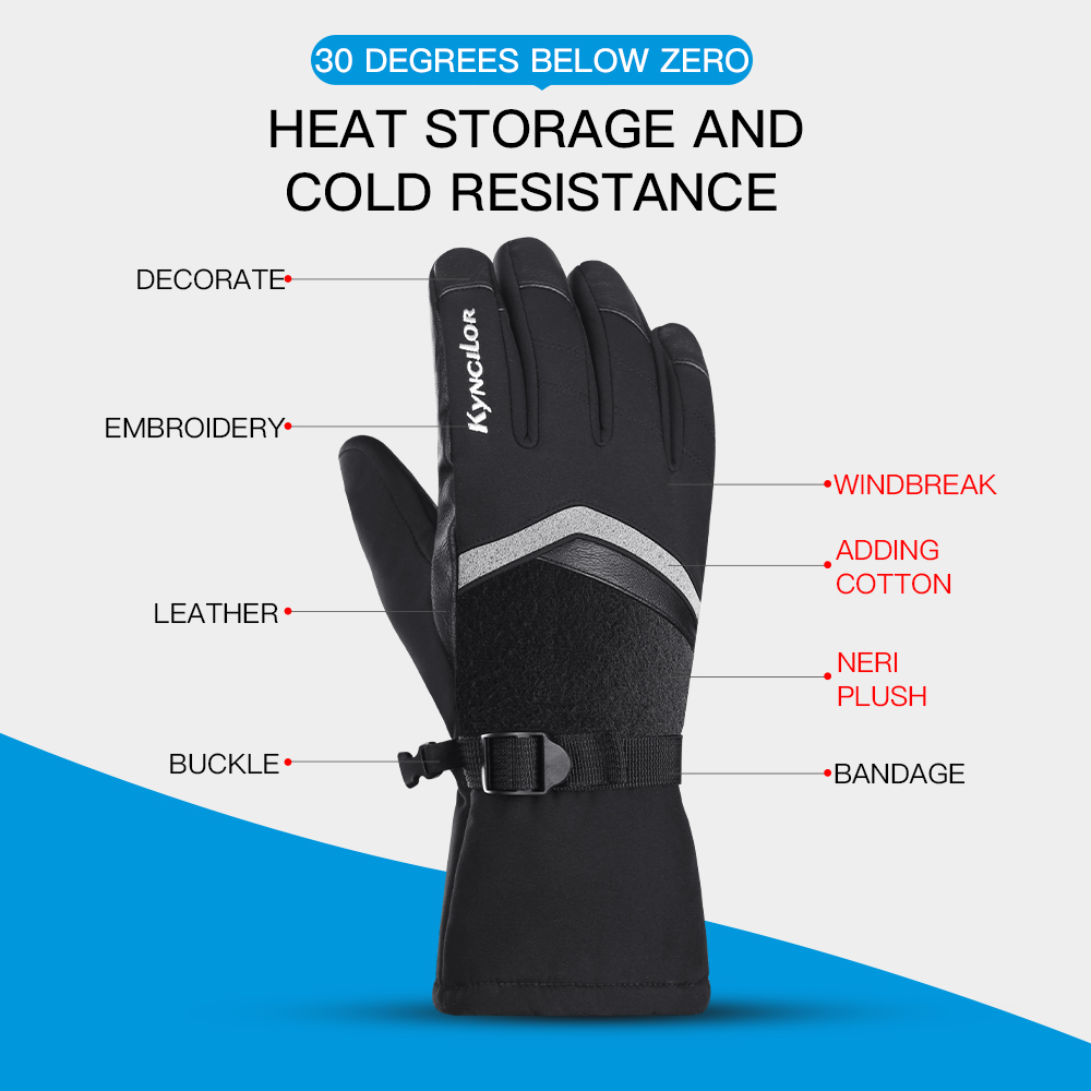 Winter Outdoor Cycling Ski Mou - Ski Glove Waterproof recensione e prezzo