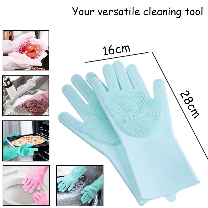 Pet Grooming Gloves for Dogs A - Rubber Glove Cleaning recensione e prezzo