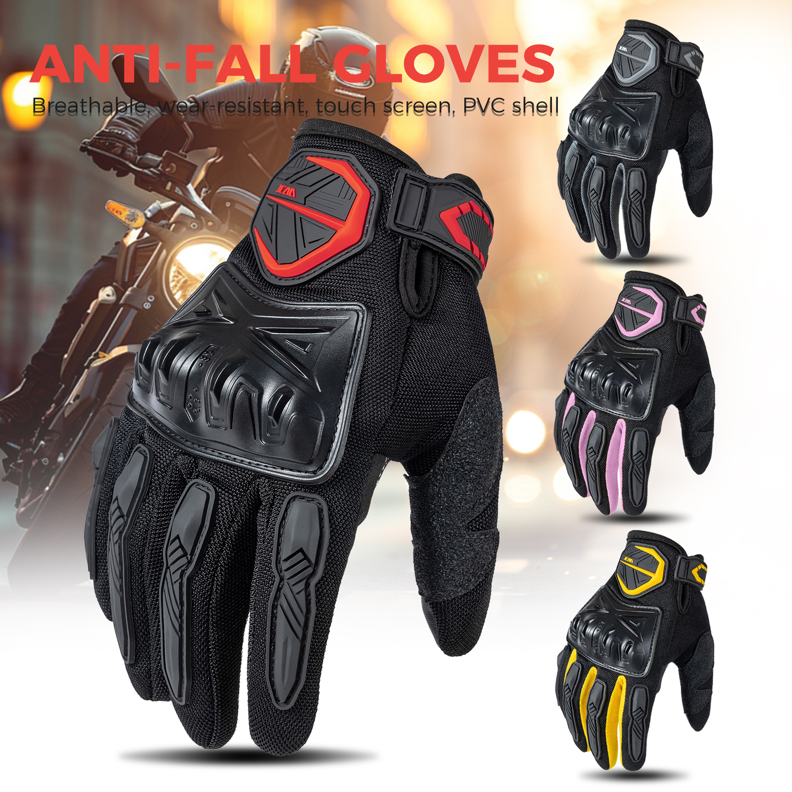 Summer Motorcycle Gloves Men W - Cycling Glove Padded recensione e prezzo
