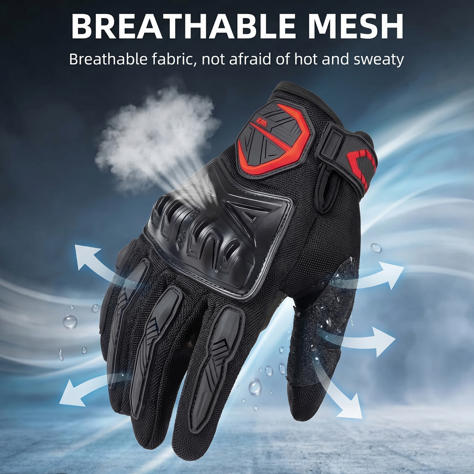 Summer Motorcycle Gloves Men W - Cycling Glove Padded recensione e prezzo