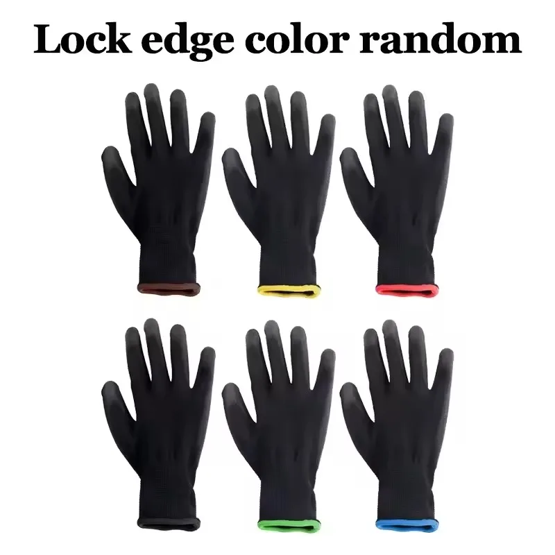 6/12/18PCS Black PU Coating Gl - Nitrile Mechanic Glove recensione e prezzo