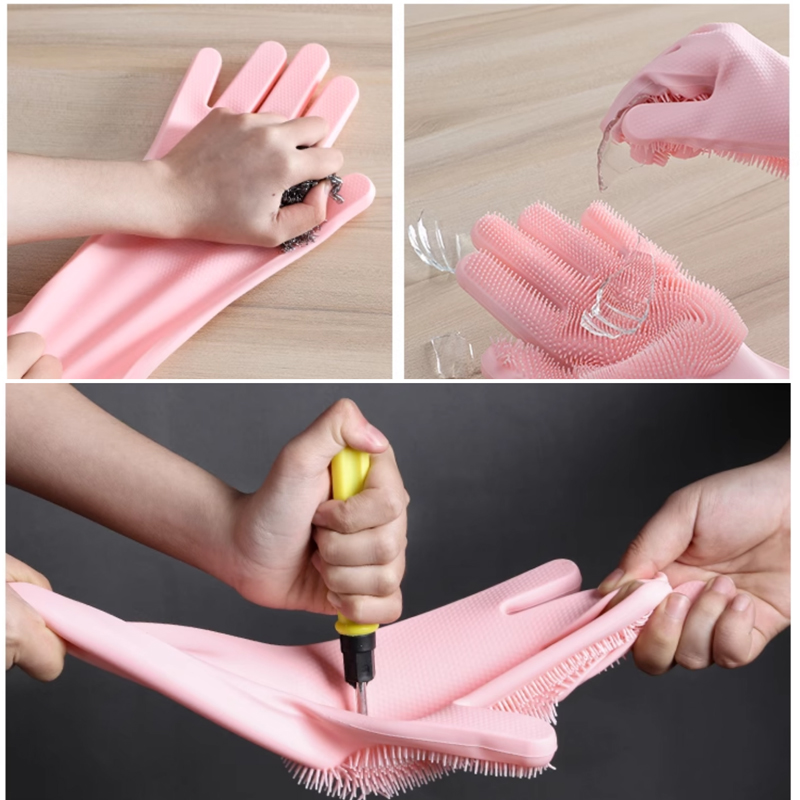 Dishwashing Cleaning Gloves Ma - Dish Glove Rubber recensione e prezzo
