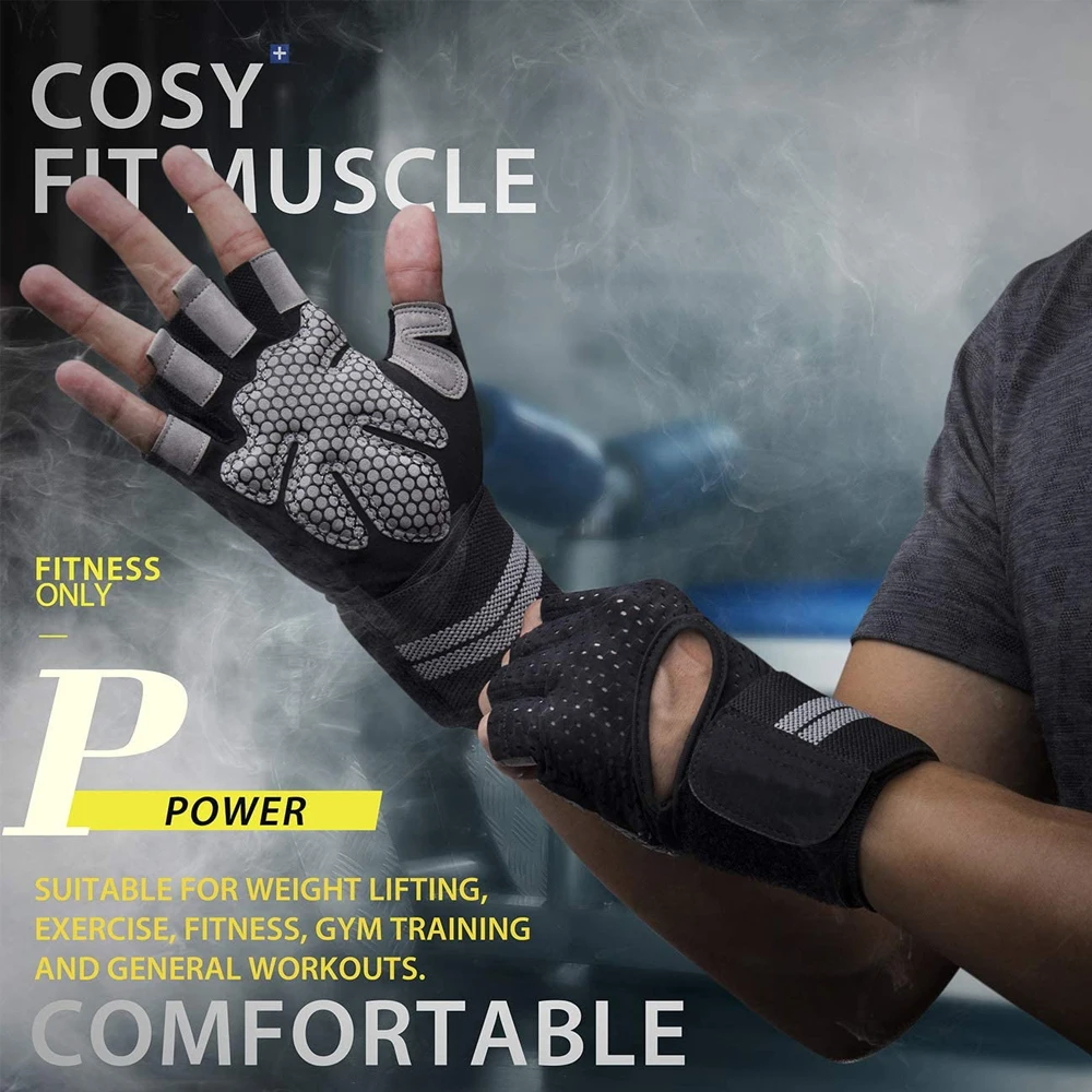 1Pair Half Finger Gym Fitness  - Workout Glove Gym recensione e prezzo