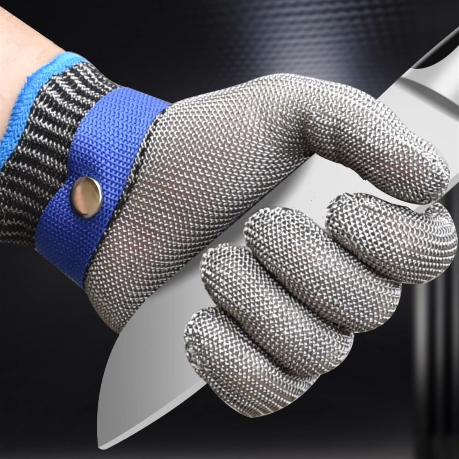 Anti-cut Mesh Metal Glove Safe - Cut Resistant Glove recensione e prezzo
