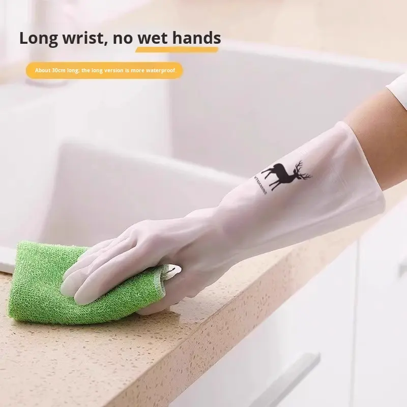 Waterproof Housework Cleaning  - Dish Glove Rubber recensione e prezzo